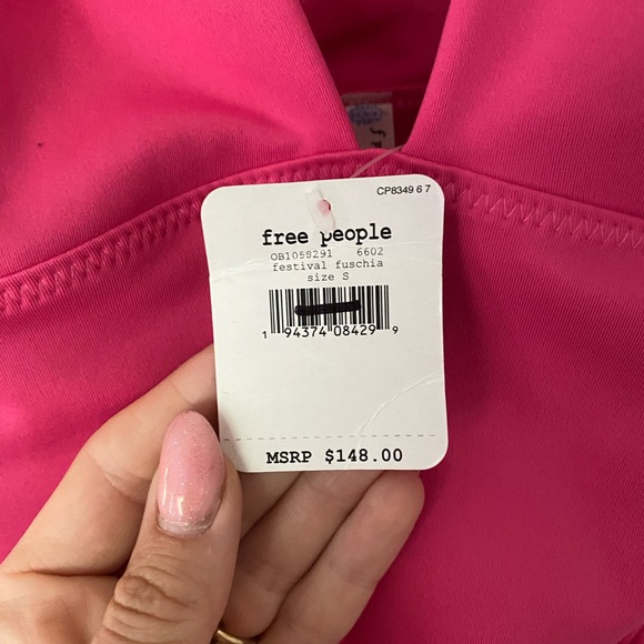 Free People Movement Festival Fuschia Jumpsuit - Picture 5 of 6